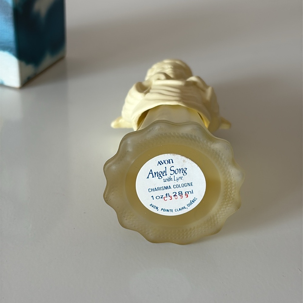 Vintage Avon Angel Song With Lyre "Here's My Heart" Fragrance Cologne - Picture 6 of 11